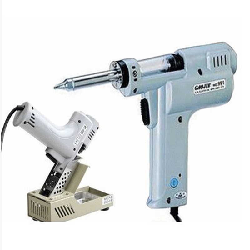 ปั๊มดูดตะกั่วไฟฟ้า S-993A ปืนด - Desoldering Gun Vacuum Electric บทวิจารณ์และราคา