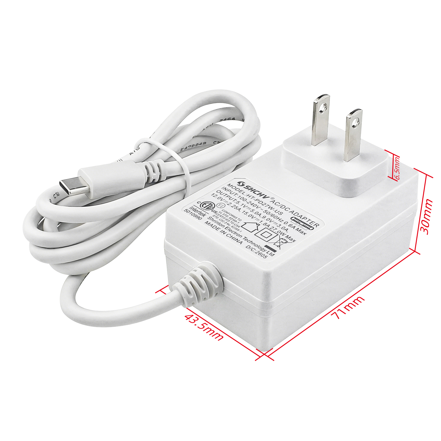 อะแดปเตอร์แปลงไฟ PD 27W สำหรับ - Banana Pi Bpi-M5 บทวิจารณ์และราคา