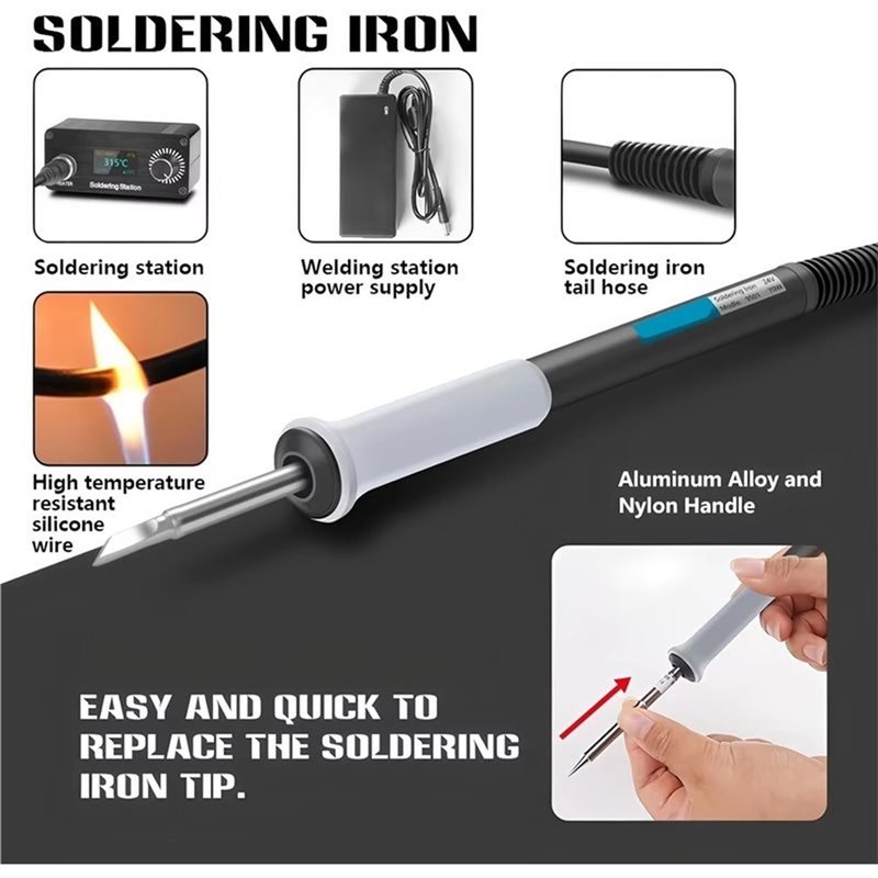 B23B T12 สำหรับซ่อมแซมบ้าน สถา - Soldering Station T12 Oled บทวิจารณ์และราคา