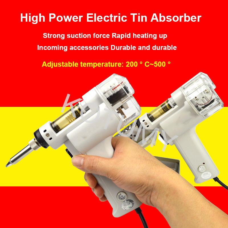 ปั๊มดูดตะกั่วแบบมือถือ ใช้ไฟฟ้ - Desoldering Gun Vacuum Electric บทวิจารณ์และราคา