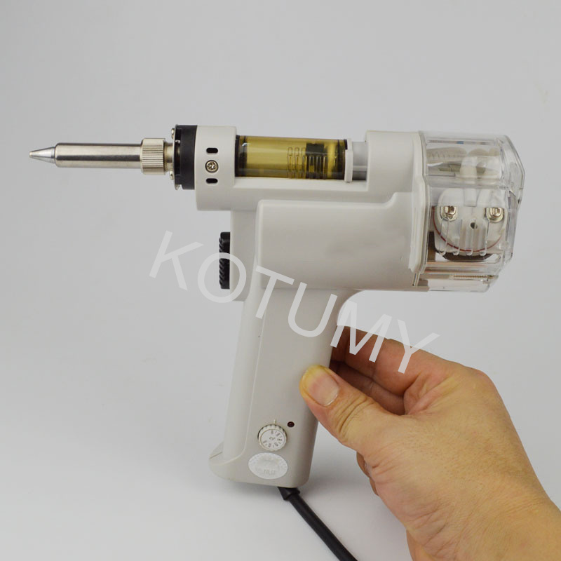 ปั๊มดูดตะกั่วแบบมือถือ ใช้ไฟฟ้ - Desoldering Gun Vacuum Electric บทวิจารณ์และราคา
